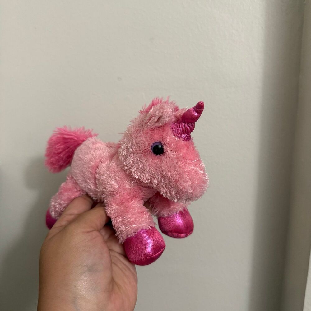 Aurora Pink Unicorn Pony Plush Toy
